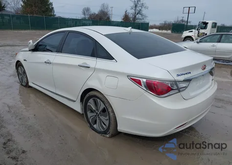 2013 Hyundai Sonata Hybrid Limited z USA, uszkodzony, nr VIN KMHEC4A4XDA092655